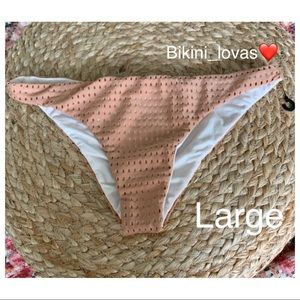 Acacia Swimwear NWOT Waikaloa Bottom Topless Large